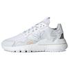Originals Nite Jogger Fabric Sport Minimalist Breathable Low-Top Lifestyle Casual Shoes Women Sneaker White Gray GZ3229