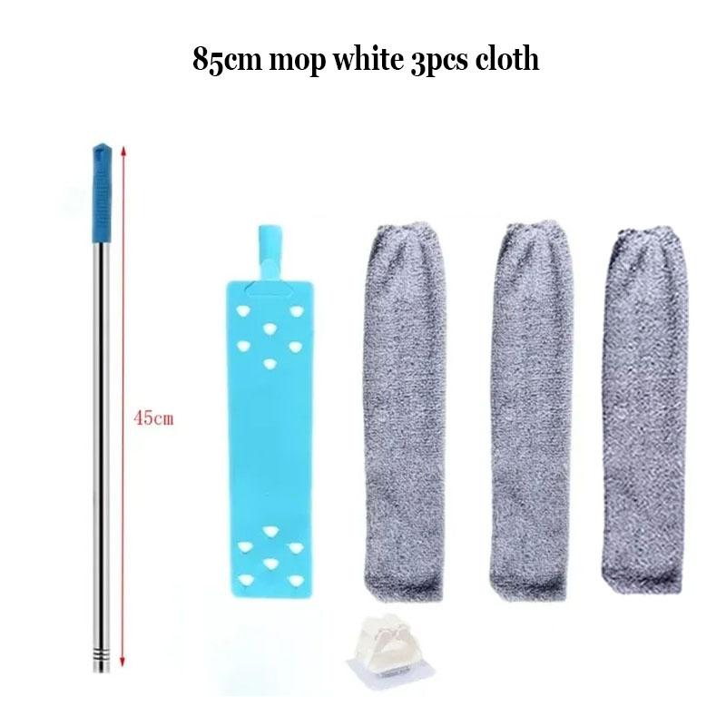 Telescopic Long Handle Broom For Home Blinds Dust Microfiber Brushes To Install Easy To Use Household Cleaning Tools