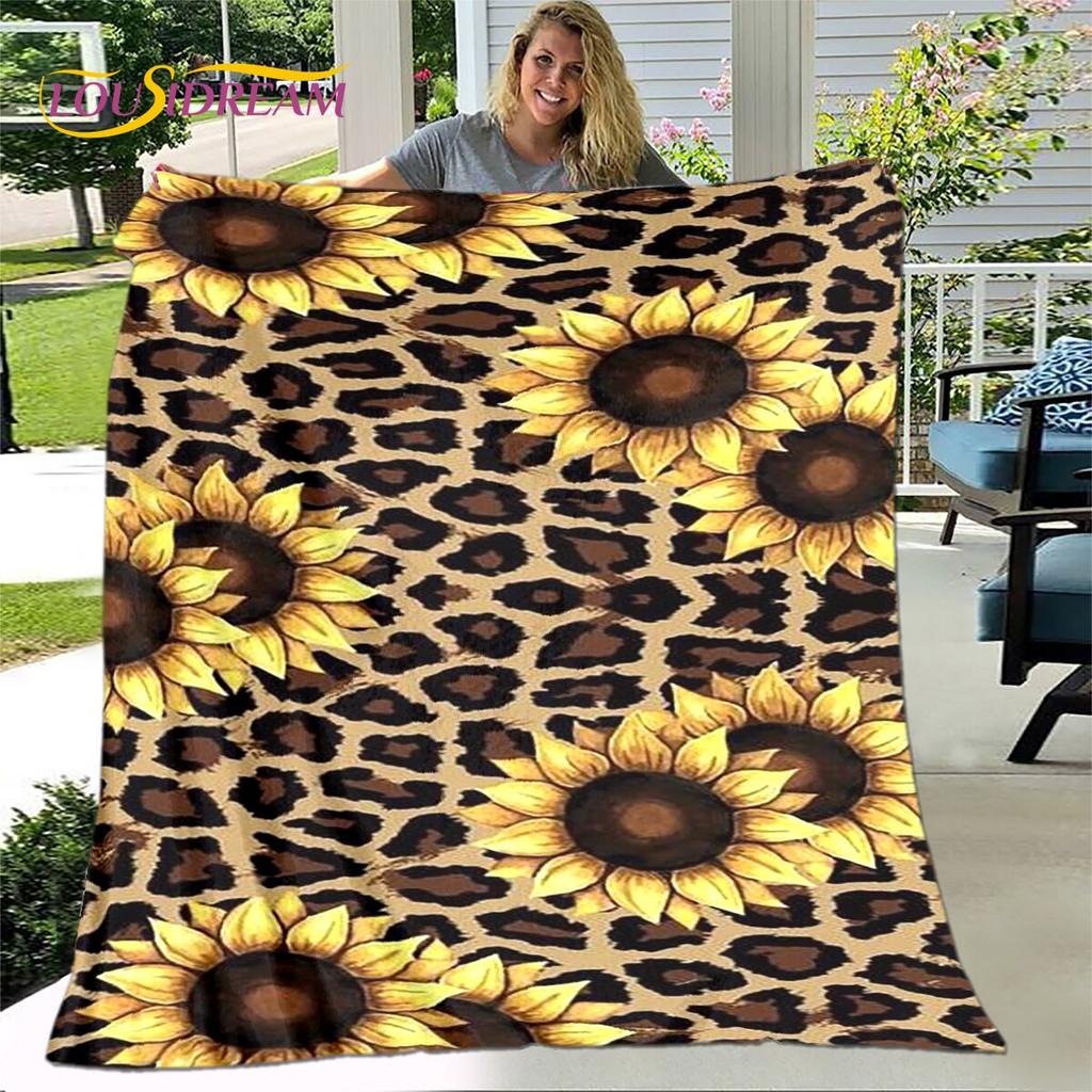 Классическое одеяло с леопардовым принтом, фланелевое одеяло, теплое одеяло для гостиной, спальни, кровати, дивана, подарок для путешествия