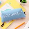 PU Pen Bag Large Capacity Pen Storage Bag Cute Pencil Box  Student