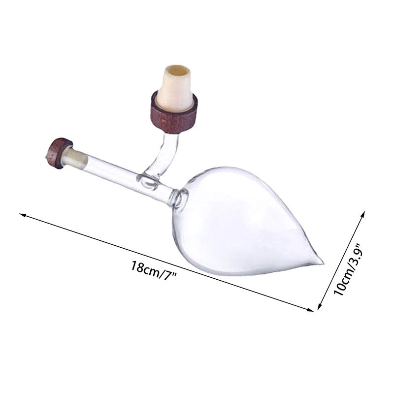 Стеклянный аэратор для вина в форме персика, дозатор для красного вина, быстрый носик для декантера, профессиональное отрезвляющее устройство, дозатор алкоголя