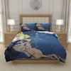 N-Naruto U-Uzumaki N-Naruto Anime Comforter Cover Set Bedding Microfiber Boys Girls Bedroom US EU UK AU DE Standard Sizes