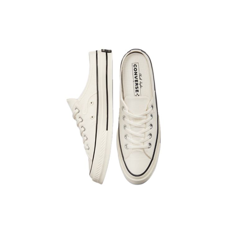 Converse Кеды Chuck 70 Mule Унисекс Белый Черный 172592C