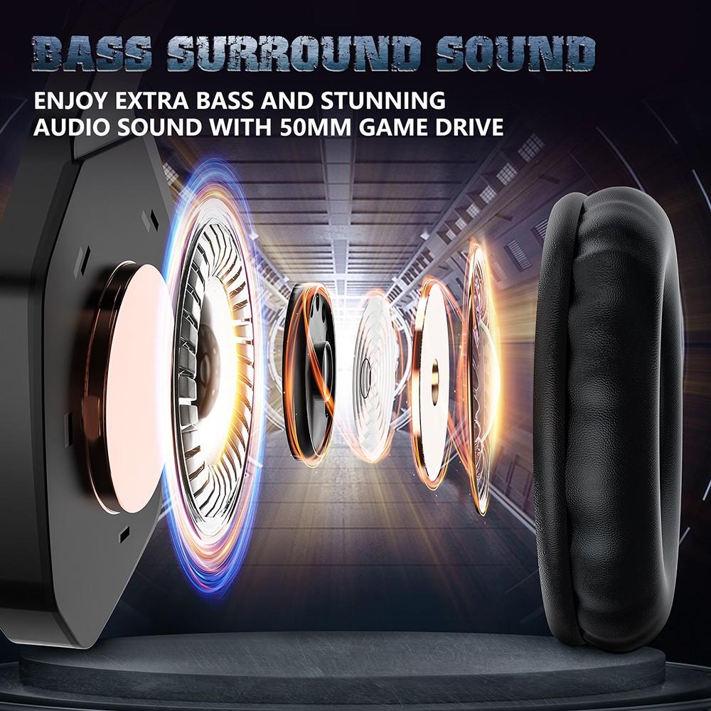 Проводные наушники ONIKUMA K10 Игровая гарнитура