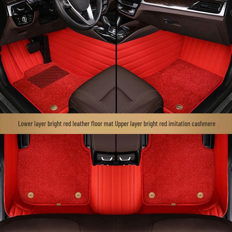 Honda CRV 24-Model Fully Enclosed Genuine Leather Floor Mats (10/22/16)