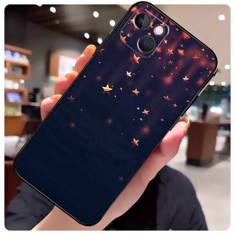Яркие Звезды Художественный Чехол Для iPhone 16 Pro Max 14 13 12 11 15 17 Pro Max mini 15 16 Plus 16e 17 Air Чехол для Телефона