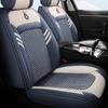 Моточехлы Универсальные чехлы на автомобильные сиденья для внедорожников Стильная прочная льняная льняная подушка для большинства пятиместных автомобилей