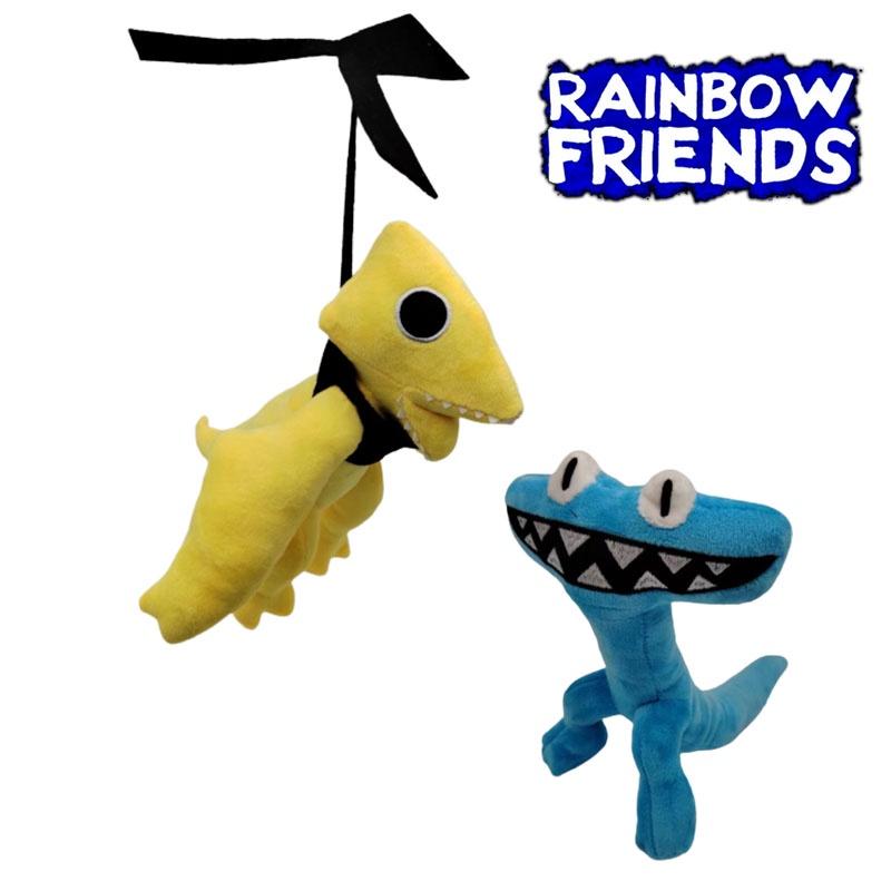 Cartoon Inspired Rainbow Friends Plush Toy Soft And Cuddly Stuffed Animal Doll