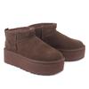 Boots W Classic Ultra Mini Platform Shearling Boots Brown 1135092 BCDR W CLASSIC ULTRA MINI PLATFORM BURNT CEDAR 8 [Ugg] Women's [Item]