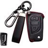 2 3-кнопочный кожаный чехол-брелок для ключей автомобиля Toyota Hilux Corolla Avensis Prado Fortuner Rav4 Chr Аксессуары для корпуса