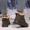 Модные женские зимние ботинки 2024 Осень/зима Женская обувь Новые плюшевые теплые зимние повседневные ботинки Модные легкие нескользящие хлопковые ботинки