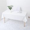 2Pcs Disposable Tablecloth Oil-Proof Easy To Clean Solid Color Table Cover for Picnics Weddings Parties