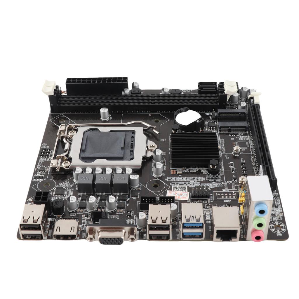 Desktop Motherboard PCIe 16X DDR3 Memory VGA HD Port Multiphase Power SATA3.0 LGA1155 Motherboard for PC Replacement