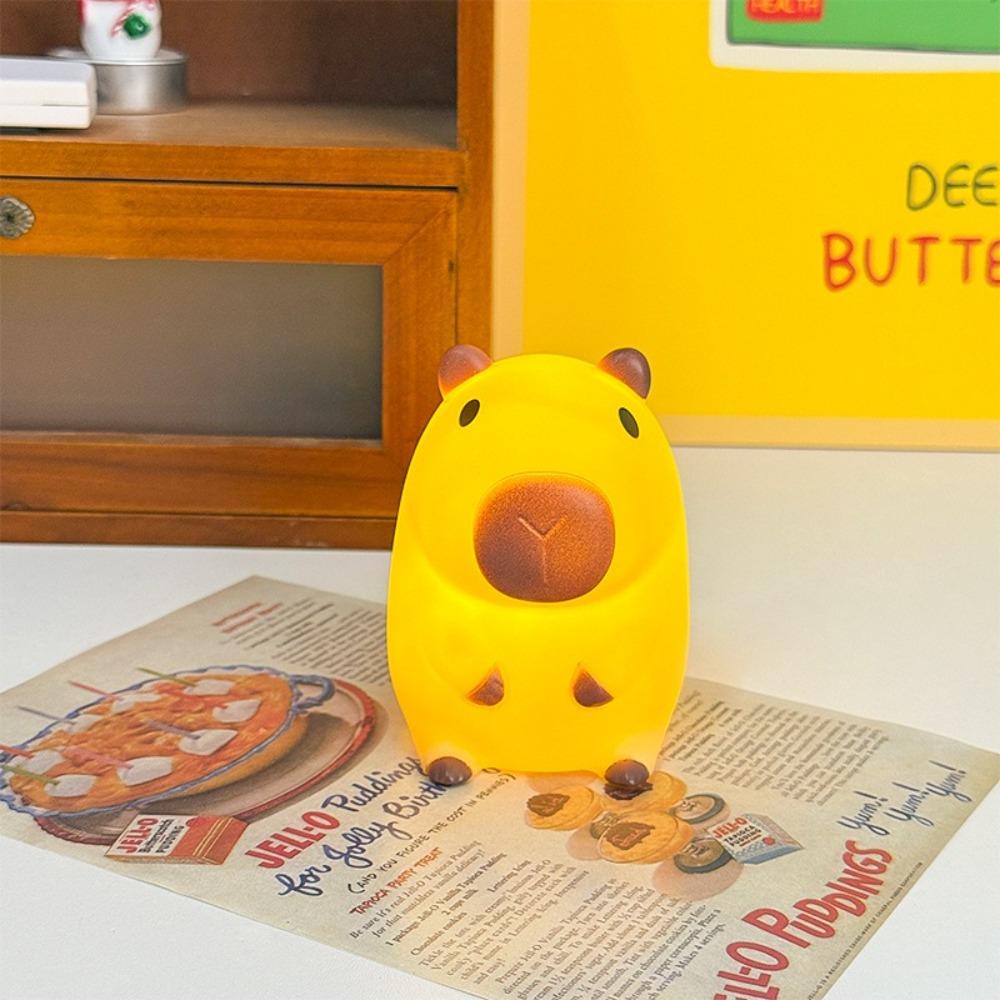 Капибара Капибара Ночник Праздничный подарок Атмосферные огни Высококачественная настольная лампа Школа Офис