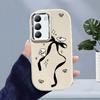 For OPPO A18 A38 A54 A60 A96 Reno12 F 8T 8Z Vivo V30 V40 Y15s Y22 Y27 Y30 Y36 Cartoon Bowknot Dog Soft Silicone Candy Color Phone Case