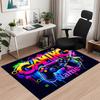 Custom Name Game Controller Printed Carpet, for Office Chair Living Room Bedroom Kitchen Room Decor Gifts.
