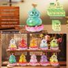 Creative Light-Powered Desktop Ornaments: Little Liu Duck Series - Fun Gift Collection of Adorable Duck Shapes