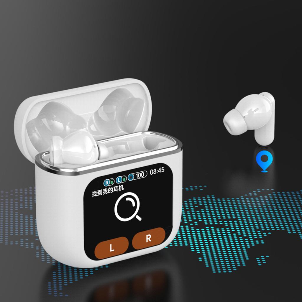 Беспроводные наушники SE60 с поддержкой Bluetooth 5.4, сенсорное управление, светодиодный индикатор питания, истинное шумоподавление H