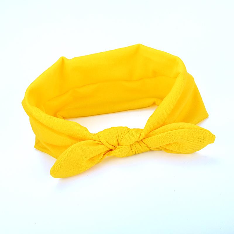 Европейский и американский бантовый ободок из ткани с кроличьими ушками