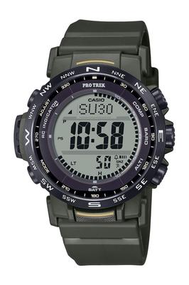 Casio PRO TREK Climber Line Радиоуправляемые солнечные часы PRW-35Y-3BJF Мужские Хаки Биопластик