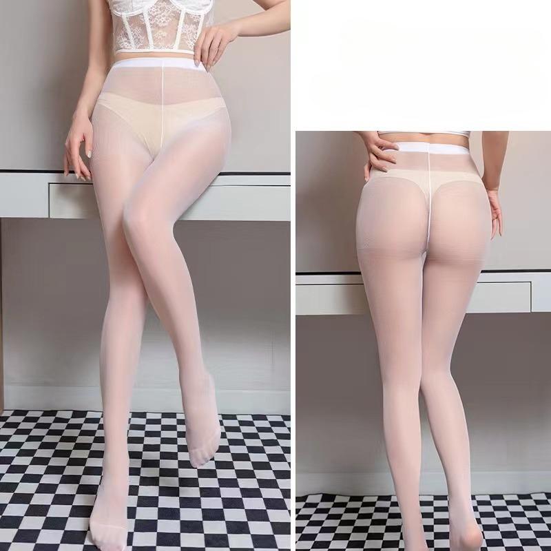 15D Ultra Thin Pantyhose for Women Erotic Lingerie Thigh High Long Stockings Porn Transparent Silky Pantyhose Medias