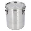 Airtight Pet Food Storage Container Stainless Steel Versatile Leakage Proof Cat Dog Food Holder Bin