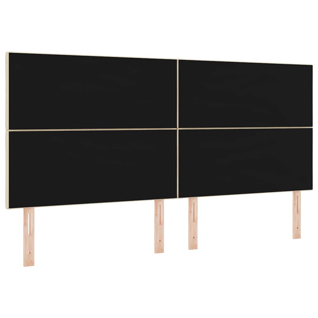 Headboard Cream 200 cm Fabric