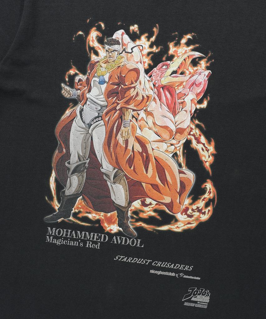 NICEGHOSTCLUB JoJo's Bizarre Adventure: Stardust Crusaders Авол Дол Постер Футболка_Черный(Ng2Gmut503E)