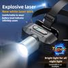 Strong Light Led Headlight Super Bright Zoom Head Mounted Flashlight USB Rechargeable Portable Camping Edc Torch Fishing Lantern