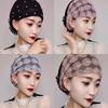 Beautiful Diamonds Flower Women'S Lace Turban Hat Breathable Mesh Summer Muslim Headwear Hat Female Daily Beanie Hair Wraps
