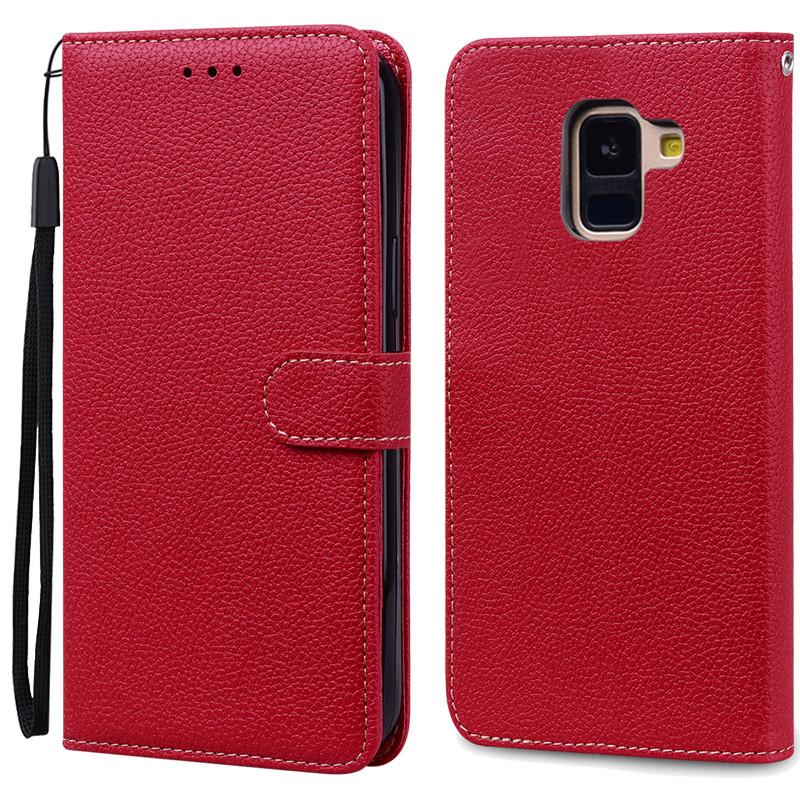 A8 Plus Case For Samsung Galaxy A8 2018 Case A530F SM-A530F Wallet Flip Leather Case For Samsung A8 Plus 2018 A8+ A730F Cover