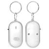 Сигнализация против потери ключей, локатор, сумка, свисток, звук, управление с батареей, белый