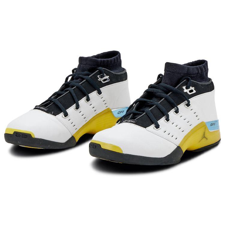 Air Jordan 17 Retro Low SP All Star - Lightning 2024 Мужские кроссовки Белый Черный Хром FJ0395-100