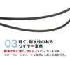 Phiten Ожерелье RAKUWA Wire EXTREME Carbon Silver 50 см Phiten Advanced Technology [Жесткие плечи] [Жесткая шея] [Использует Metax] Мужская