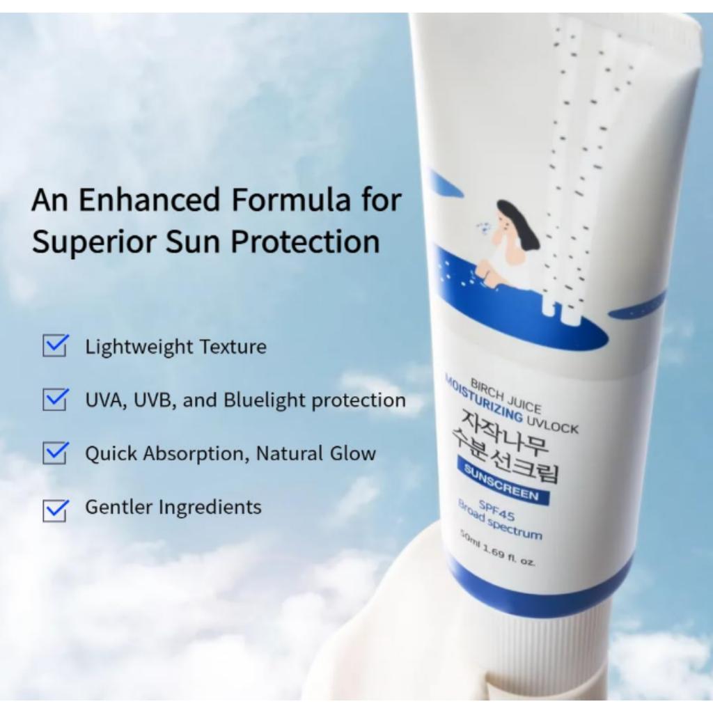 ROUND LAB Birch Juice Sunscreen 50ml 3types