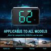 XMSJ Universal HUD Digital Speedometer GPS Head Up Display Digital  Plug and Play for All Car Plug and Play With Suction Cup