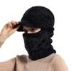 Furry Balaclava for Outdoor Activity Hat with Neck Warmer Hat Pullover Unisex Hat Furry Skull Caps 2000s