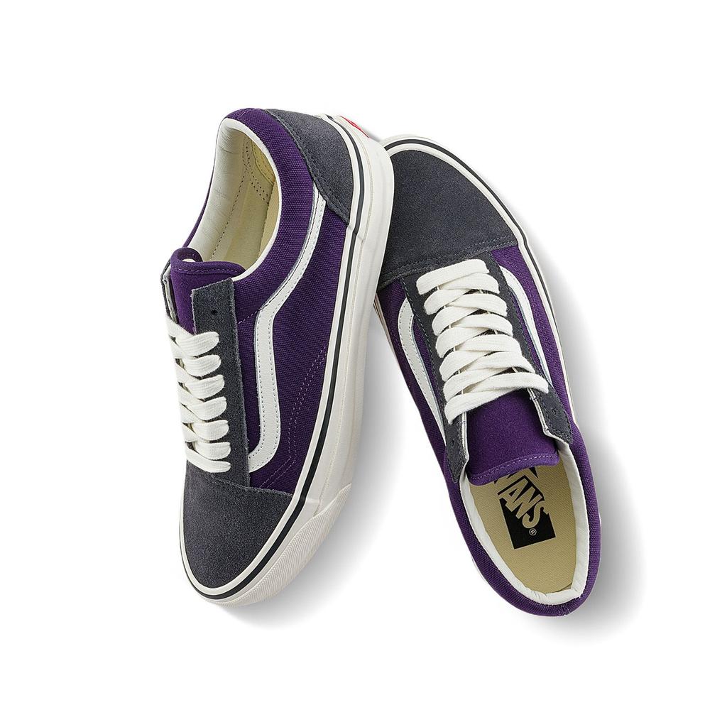 Vans Old Skool LX Trendy Comfortable Low-Top Skate Shoes Unisex Sneakers Purple VN000D56G0P