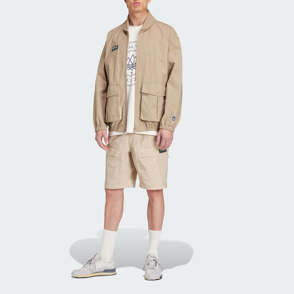 Adidas Originals Spezial Spring Summer 2024 Outdoor Casual Sports Jacket Men Jacket Brown IM8927