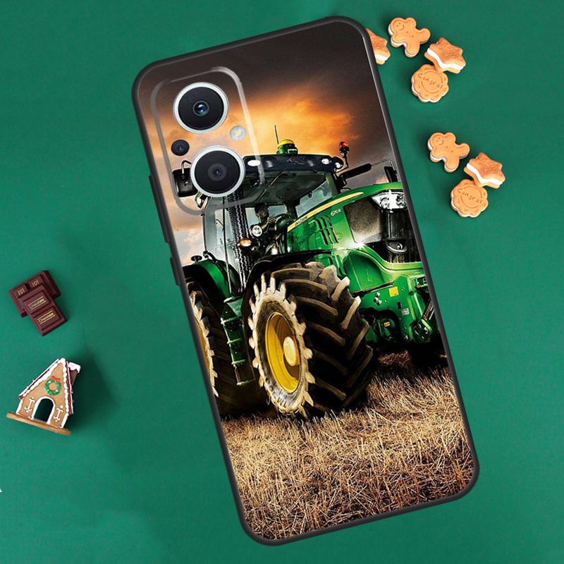 Farm Vehicle Tractor Case For OPPO Reno 14 F 13 12 11 10 Pro 8T 8 7 Lite Cover For OPPO Find X8 X6 X5 X9 Pro Coque