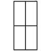 Walk in Shower Screen with Matte Safety Glass 90 x 195 cm