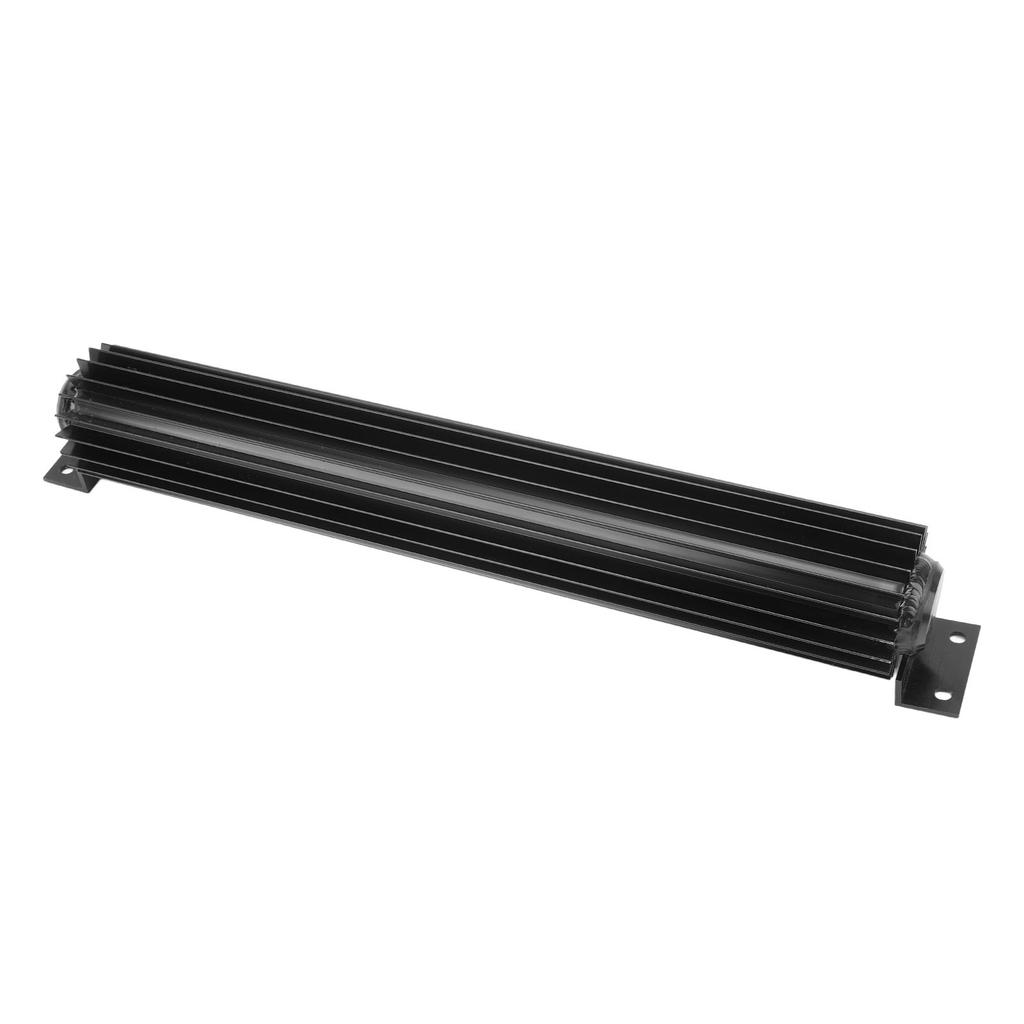 18in Aluminum Finned Oil Cooler Fast Cooling Anodized Fit for Car Truck