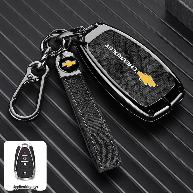 Чехол для ключа Chevrolet для Equinox, Malibu XL, Trax, Trailblazer, Orlando, Monza - Накладка на корпус автомобиля