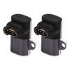 2pcs For Garmin To Type C Female Adapter Professional Mini USB C Adapter for Garmin Smart Watch