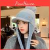 Stylish Knitted Hat For Women With Fleece Lining And Ear Warmer For Autumn Winter Use