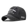 Pure Cotton Washed Old Small Letter Baseball Cap Men's and Women's Outdoor Four-season Cap