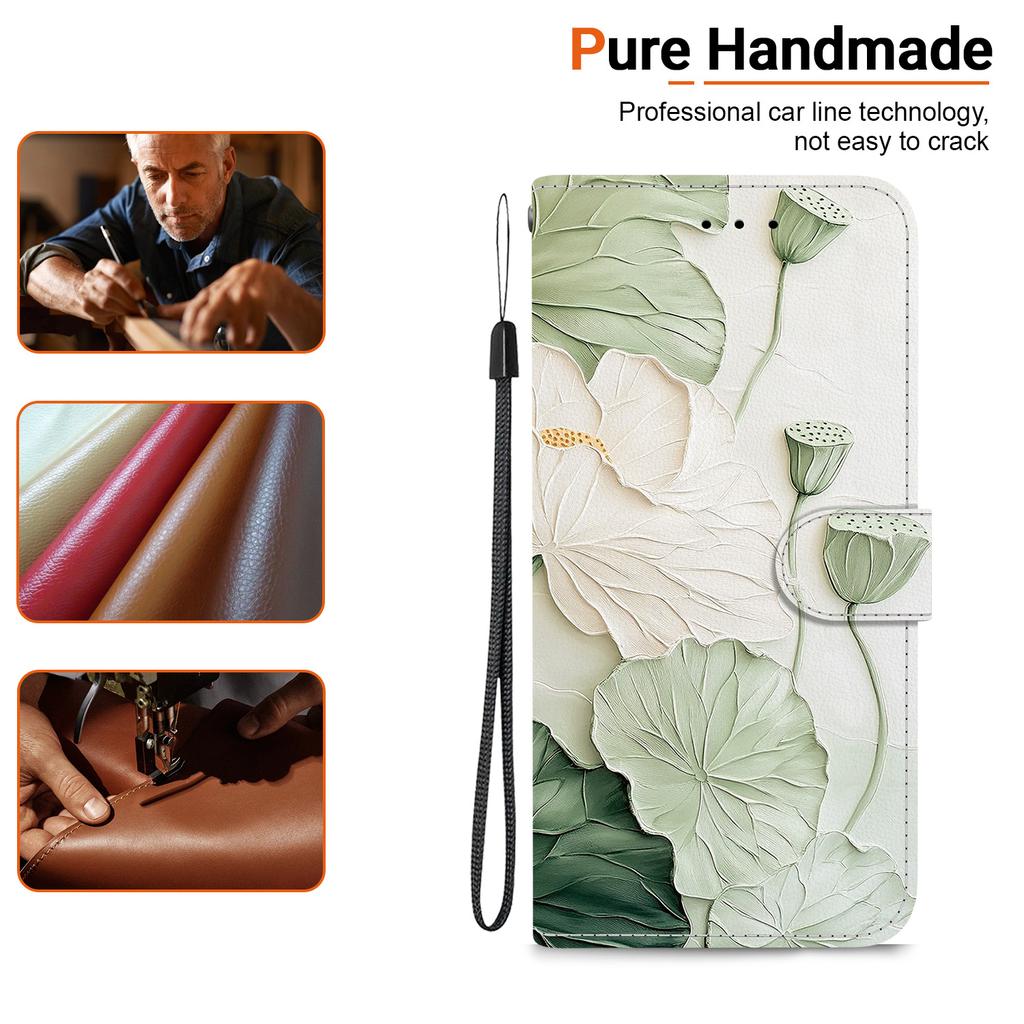 For Samsung Galaxy A36 5G Wallet Case Pattern Printing Leather Stand Phone Cover with Strap