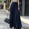 ZANZEA Womens Casual Elastic Waist Loose Long Maxi Skirts