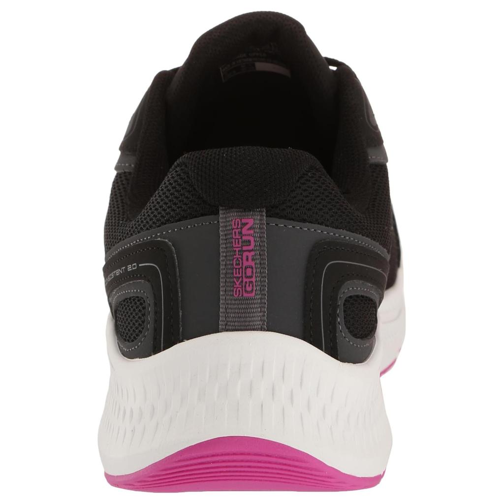 Skechers Кроссовки Go Run Consistent 2.0 Twilight Удобные Спортивные Дышащие Посадка Низкие Беговые Кроссовки Женская кроссовка Черный Фиолетовый 128606-BKFS