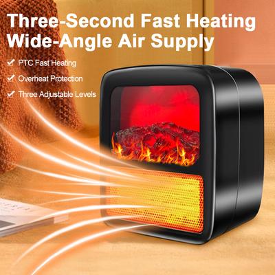 Электрические каминные обогреватели 400/1000 Вт портативный 3D Flame Mini Electric Sove Warmer Обогреватель для дома или офиса